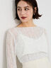 【Atelier Sucre】ロープ刺繍レースキャミブラウス《2025spring catalog item》(オフホワイト)|Te chichi(テチチ)通販
