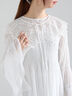 【Atelier Sucre】レイヤードスカラップレース衿《2025spring catalog item》（オフホワイト）｜Te chichi（テチチ）通販