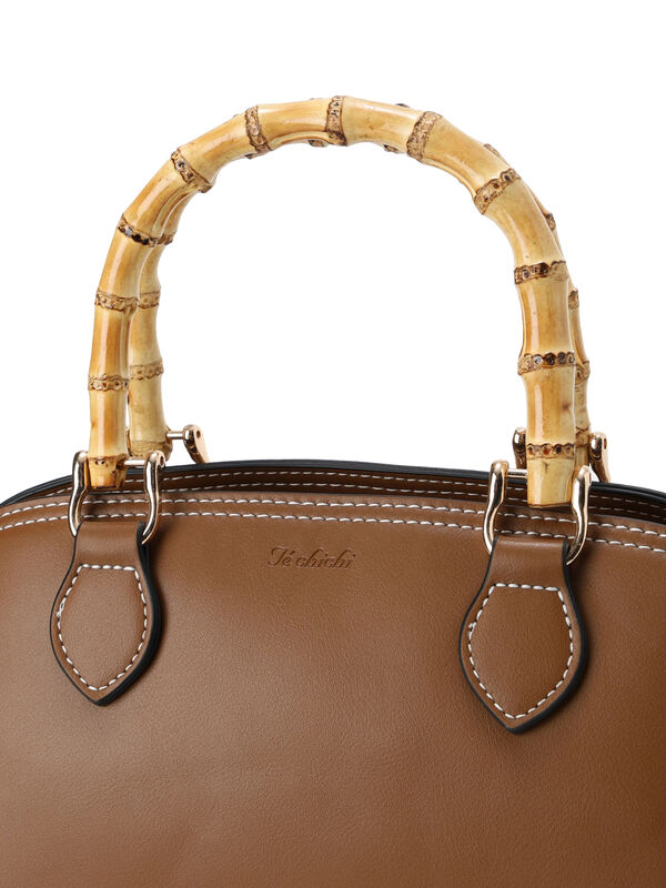 DT★Max Mara★batun バンブーハンドルバッグ 4516045506026-a-