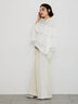 【Atelier Sucre】サイドレースパンツ《2025spring catalog item》（オフホワイト）｜Te chichi（テチチ）通販