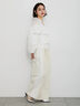 【Atelier Sucre】サイドレースパンツ《2025spring catalog item》（オフホワイト）｜Te chichi（テチチ）通販