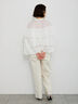 【Atelier Sucre】サイドレースパンツ《2025spring catalog item》（オフホワイト）｜Te chichi（テチチ）通販
