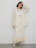 【Atelier Sucre】バテンレースジャケット《2025spring catalog item》（オフホワイト）｜Te chichi（テチチ）通販