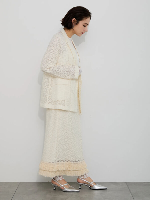 セール】 【Atelier Sucre】バテンレースジャケット《2025spring
