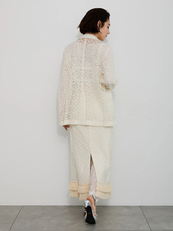 セール】 【Atelier Sucre】バテンレースジャケット《2025spring