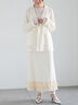 【Atelier Sucre】バテンレースジャケット《2025spring catalog item》（オフホワイト）｜Te chichi（テチチ）通販