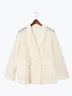 【Atelier Sucre】バテンレースジャケット《2025spring catalog item》（オフホワイト）｜Te chichi（テチチ）通販