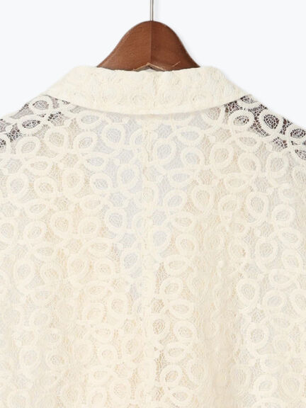 【Atelier Sucre】バテンレースジャケット《2025spring catalog item》（オフホワイト）｜Te chichi（テチチ）通販