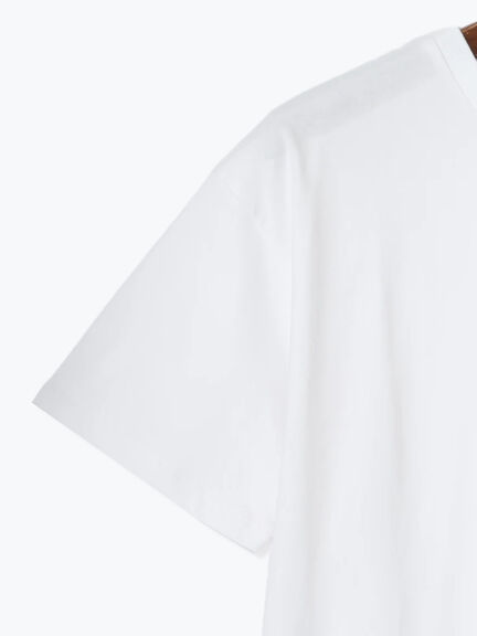 ラインストーンサークルロゴTシャツ（オフホワイト/シルバー/チャコールグレー）｜Te chichi（テチチ）通販