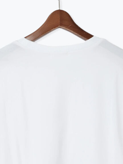 ラインストーンサークルロゴTシャツ（オフホワイト/シルバー/チャコールグレー）｜Te chichi（テチチ）通販