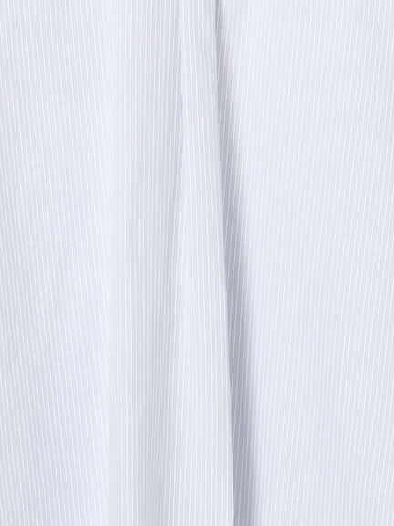 ドロストスリーブストライプシャツ《2025spring catalog item》（グレー/ベージュ）｜Te chichi（テチチ）通販