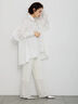 【Atelier Sucre】エンブロイダリーバックフリルシャツ《2025spring catalog item》（オフホワイト）｜Te chichi（テチチ）通販