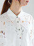 【Atelier Sucre】エンブロイダリーバックフリルシャツ《2025spring catalog item》（オフホワイト）｜Te chichi（テチチ）通販