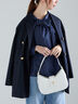 ファブリックアソートオーバージャケット《2025spring catalog item》（ネイビー）｜Te chichi（テチチ）通販
