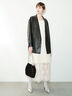 ファブリックアソートオーバージャケット《2025spring catalog item》（ブラック/ベージュ/ネイビー）｜Te chichi（テチチ）通販