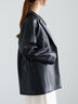 ファブリックアソートオーバージャケット《2025spring catalog item》（ブラック/ベージュ/ネイビー）｜Te chichi（テチチ）通販