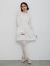 【Atelier Sucre】レースフレアスリーブシャーリングブラウス《2025spring catalog item》（オフホワイト）｜Te chichi（テチチ）通販