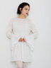 【Atelier Sucre】レースフレアスリーブシャーリングブラウス《2025spring catalog item》（オフホワイト）｜Te chichi（テチチ）通販