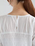 【Atelier Sucre】レースフレアスリーブシャーリングブラウス《2025spring catalog item》（オフホワイト）｜Te chichi（テチチ）通販