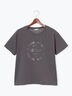 サークルロゴプリントTシャツ（シルバー/チャコールグレー/ブラック）｜Te chichi（テチチ）通販