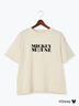【Disney】ミッキー/ロゴTシャツ（オフホワイト/チャコールグレー/クリーム）｜Te chichi（テチチ）通販