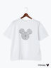 【Disney】ミッキー/フェイスTシャツ（シルバー/ブラック/ブラウン）｜Te chichi（テチチ）通販