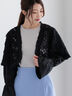 レースボレロジャケット《2025spring catalog item》（ブラック）｜Te chichi（テチチ）通販