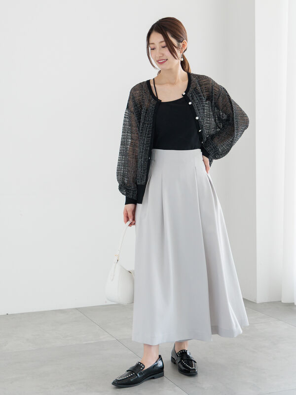 セール】 アシメタックスカーチョ（グレー/モカ/ネイビー