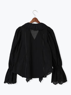 最終値下げ♥イエナ　エンブロリダリーブラウス　2025SS rienda｜エンブロイダリーチュールブラウス | Rakuten Fashion