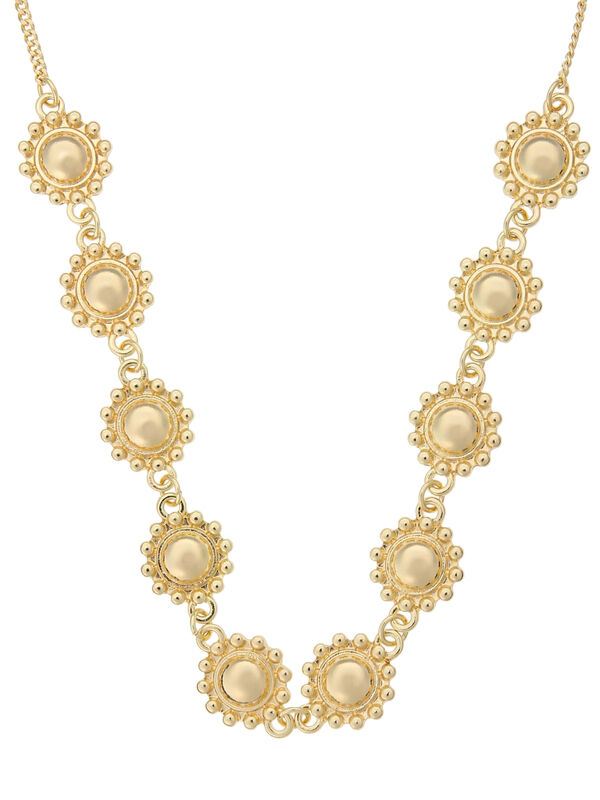 TIFFANY&Co. ティファニー フラワーネックレス K18YG 新品仕上済