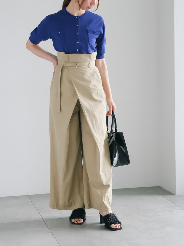 ポケットミニカーディガン《2025summer catalog item》（オフ