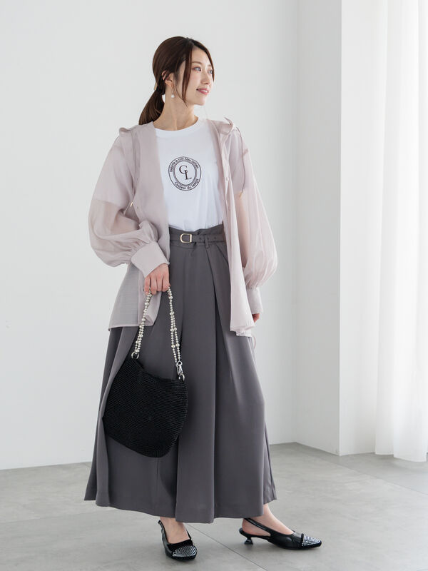 chaiさま Te chichi パンツ シアーワイドパンツ レディース : ZOZOTOWN