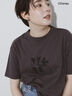 【Disney】ミッキー/ワンカラー刺繍Tシャツ（オフホワイト/チャコールグレー/ベージュ）｜Te chichi（テチチ）通販