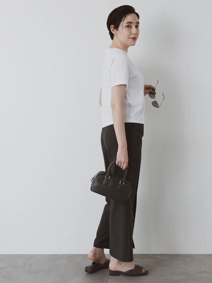 クルーネックTシャツ(compact)（オフホワイト）｜Te chichi（テチチ）通販