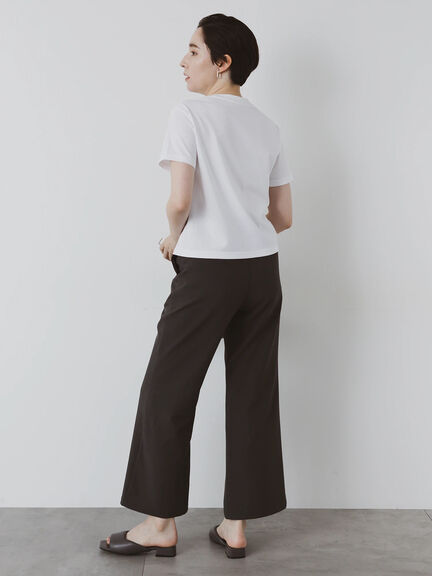 クルーネックTシャツ(compact)（オフホワイト）｜Te chichi（テチチ）通販