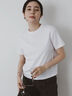 クルーネックTシャツ(compact)（オフホワイト）｜Te chichi（テチチ）通販