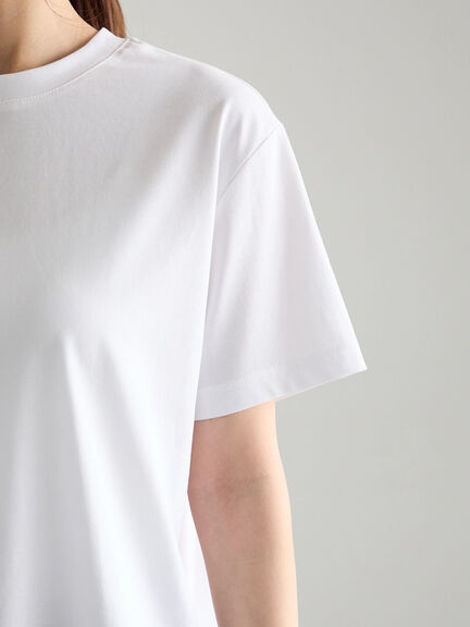 クルーネックTシャツ(compact)（オフホワイト）｜Te chichi（テチチ）通販