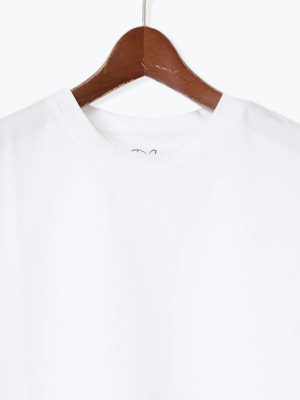 セール】 クルーネックTシャツ(compact)（オフホワイト/トップス