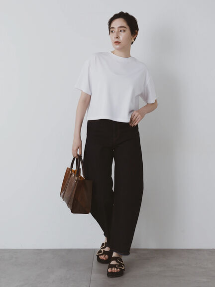 クルーネックTシャツ(BOX)（オフホワイト）｜Te chichi（テチチ）通販