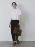 クルーネックTシャツ(BOX)（オフホワイト）｜Te chichi（テチチ）通販