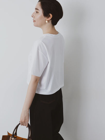 クルーネックTシャツ(BOX)（オフホワイト）｜Te chichi（テチチ）通販