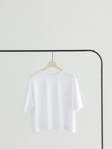 クルーネックTシャツ(BOX)（オフホワイト）｜Te chichi（テチチ）通販