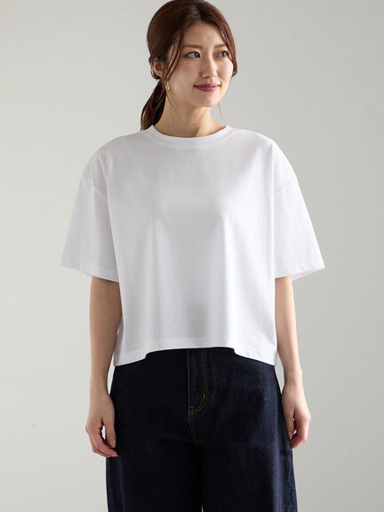 クルーネックTシャツ(BOX)（オフホワイト）｜Te chichi（テチチ）通販