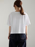 クルーネックTシャツ(BOX)（オフホワイト）｜Te chichi（テチチ）通販