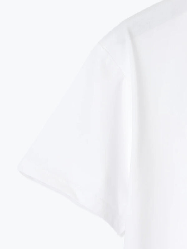 ホワイト クルーネック Tシャツ セール】 クルーネックTシャツ(BOX)（オフホワイト/トップス/T