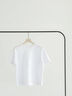クルーネックTシャツ(compact heavy)（オフホワイト）｜Te chichi（テチチ）通販