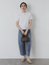クルーネックTシャツ(compact heavy)（オフホワイト）｜Te chichi（テチチ）通販