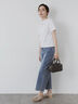 クルーネックTシャツ(compact heavy)（オフホワイト）｜Te chichi（テチチ）通販