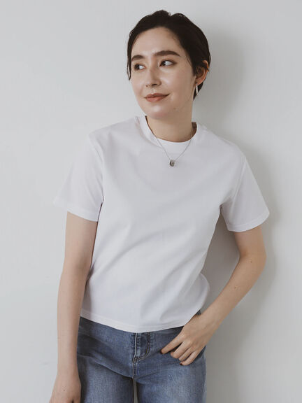クルーネックTシャツ(compact heavy)（オフホワイト）｜Te chichi（テチチ）通販