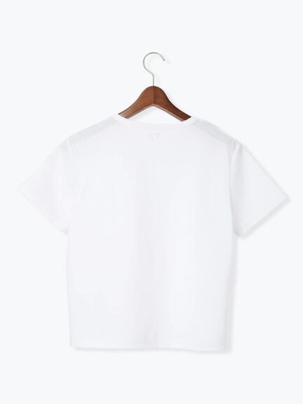 クルーネックTシャツ(minimal neck)（オフホワイト）｜Te chichi（テチチ）通販